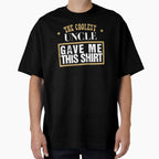 Best Nephew Best Niece Coolest T-Shirt - Fun Novelty Design Men Women