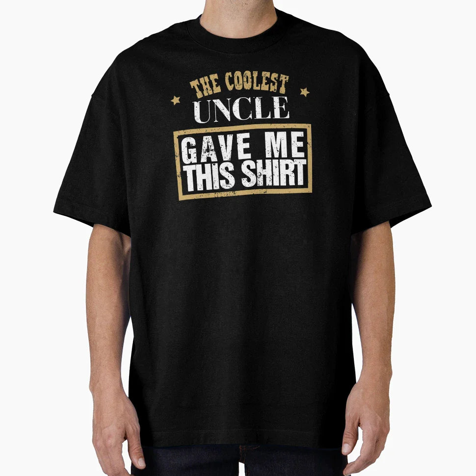Best Nephew Best Niece Coolest T-Shirt - Fun Novelty Design Men Women