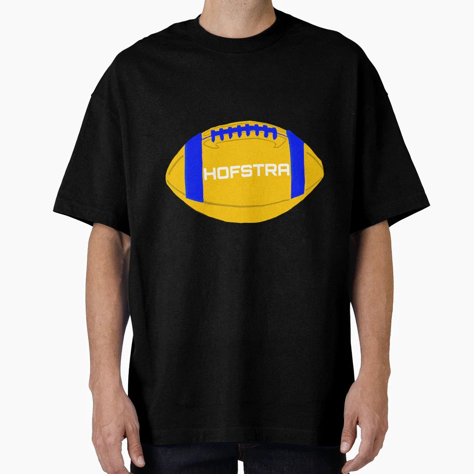 Football X Hofstra T-Shirt - Casual Everyday Wear for Adults