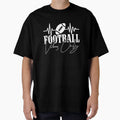 Football Vibes Only T-Shirt - Streetwear Style Unisex