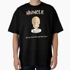 Huncle Awesome Blonde T-Shirt - Unique Graphic Unisex