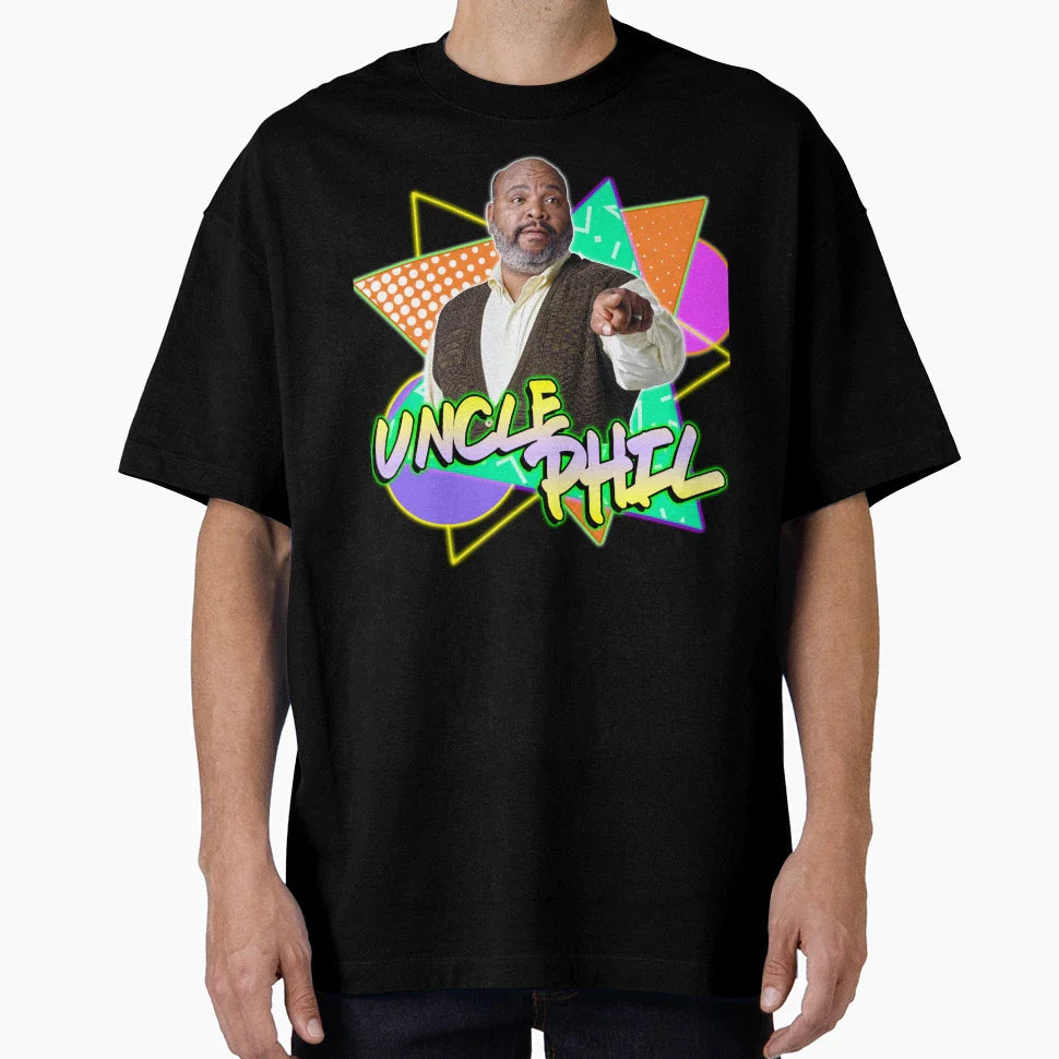 Uncle Phil Fresh Prince 90S Aesthetic T-Shirt - Novelty Apparel for Adults