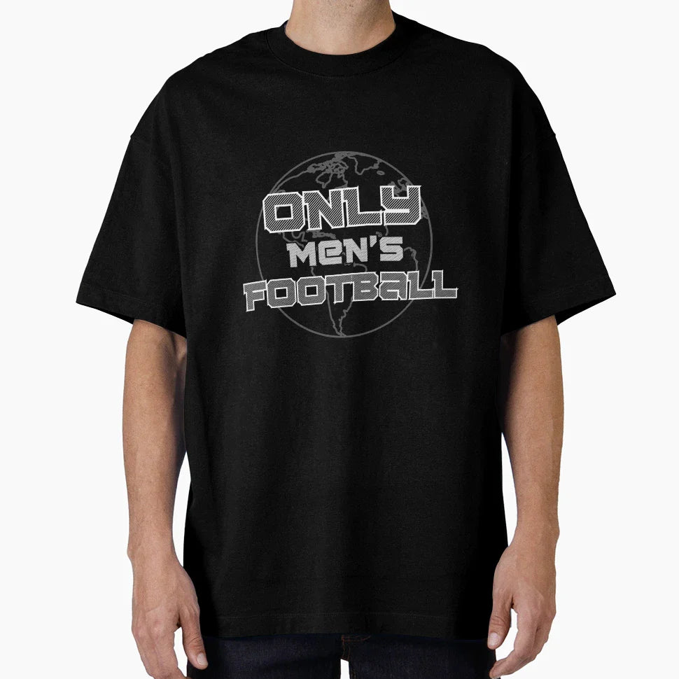 Only Mens Football 1 T-Shirt - Novelty Apparel Men Women