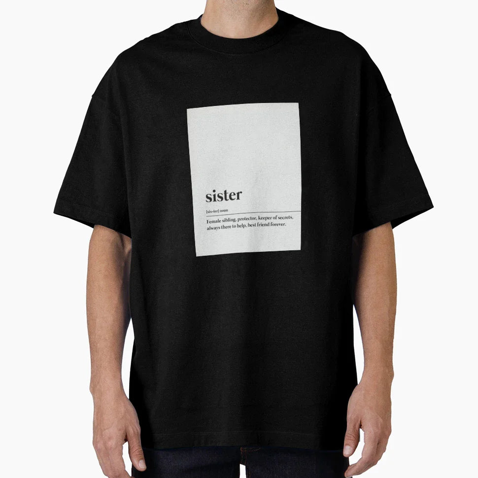 To My Sister T-Shirt - Custom Art Print Men Women