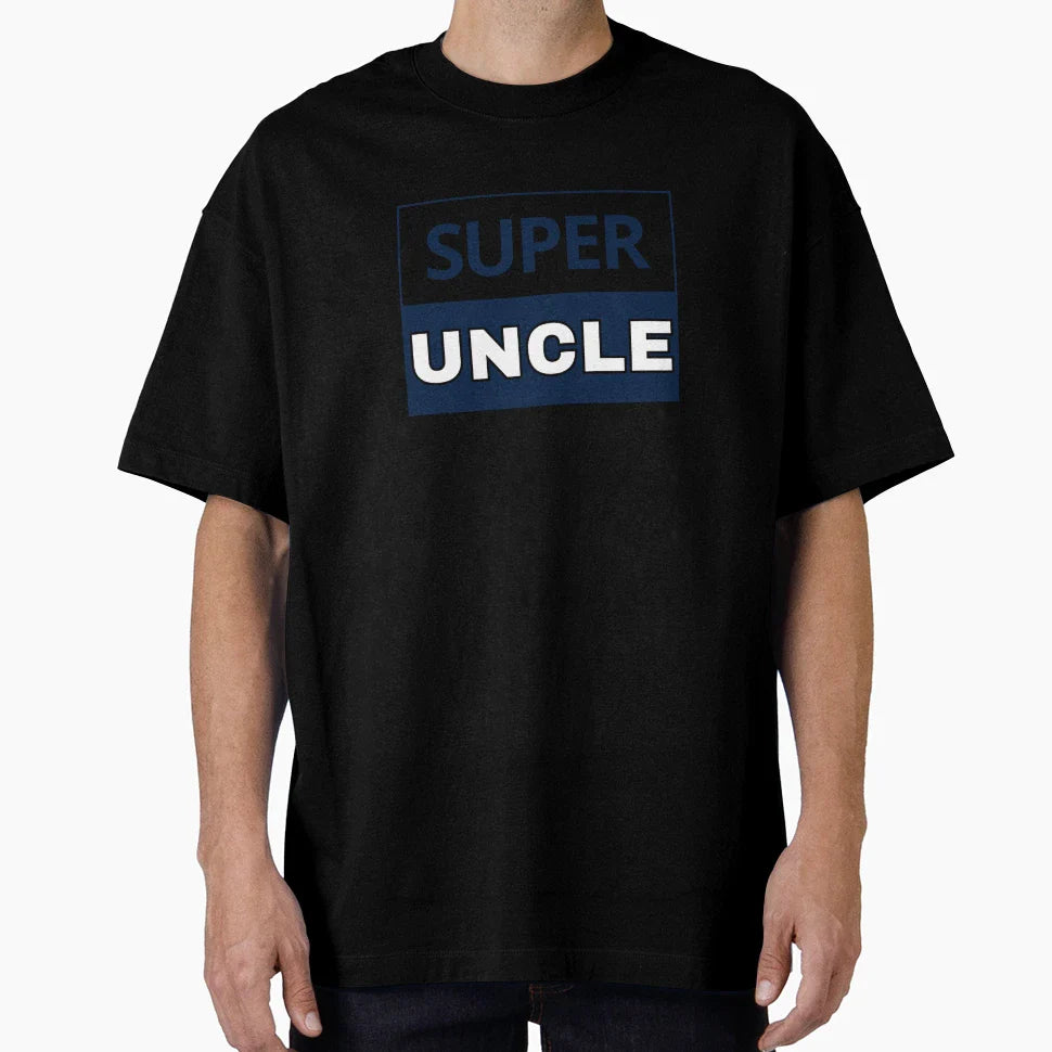 Super Uncle Super Hero T-Shirt - Aesthetic Graphic Men Women