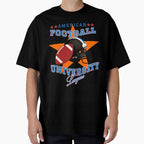 University American Football League T-Shirt - Unique Graphic for Adults