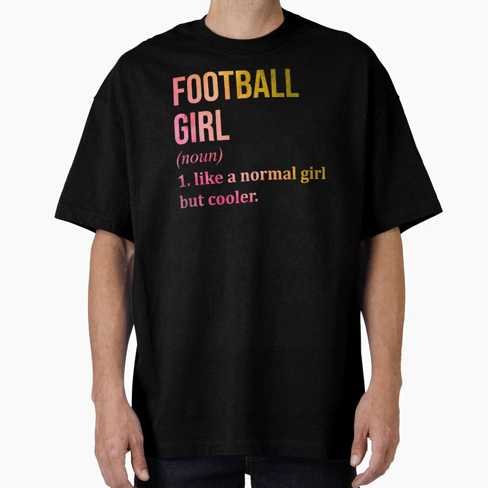 Football Definition Watercolor T-Shirt - Graphic Print Unisex