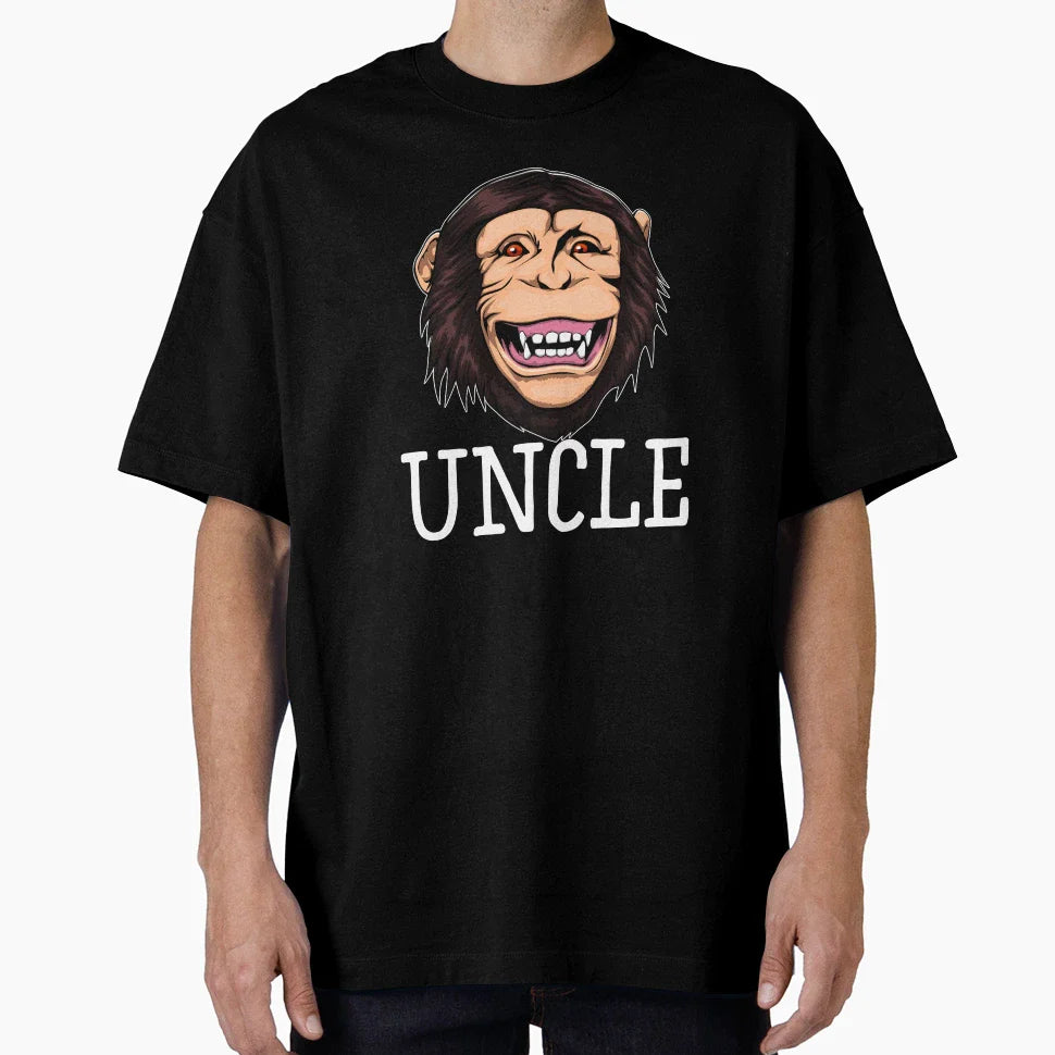 Monkey Uncle Chimpanzee T-Shirt - Streetwear Style Men Women