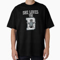 She Loves D Dallas Gift T-Shirt - Custom Art Print for Adults