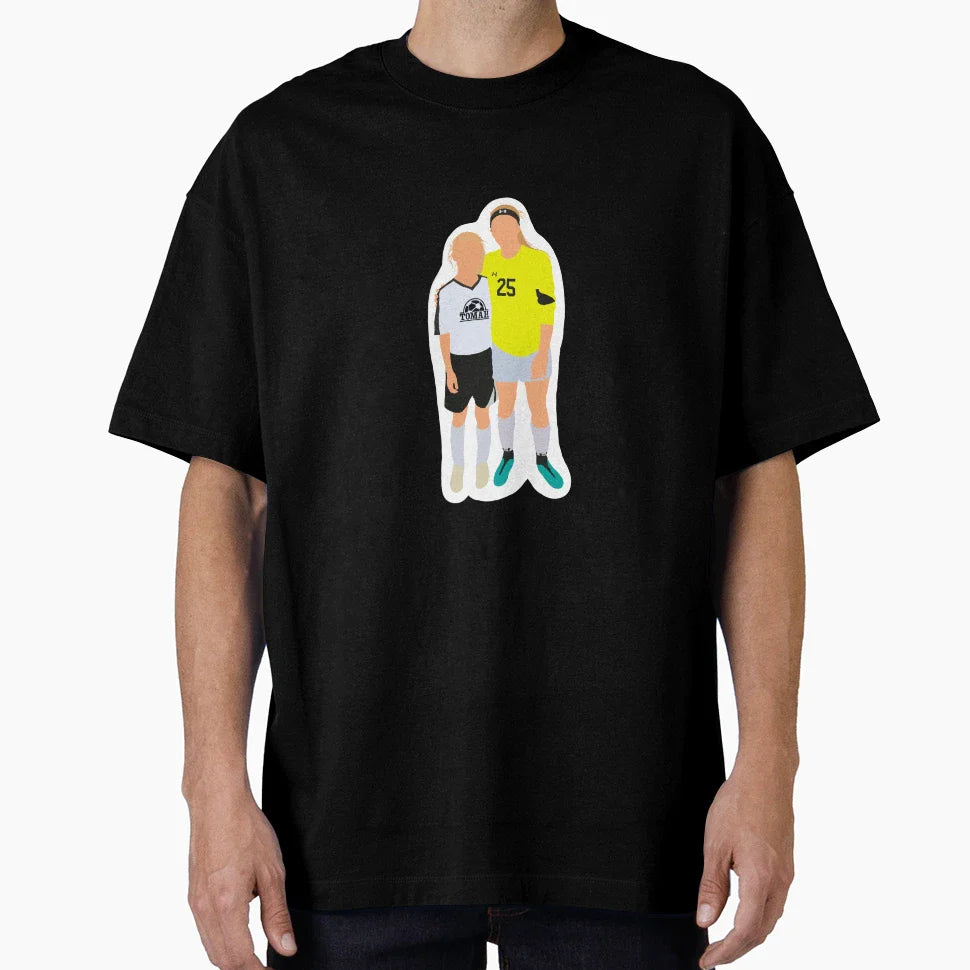 Soccer Sisters T-Shirt - Novelty Apparel for Adults