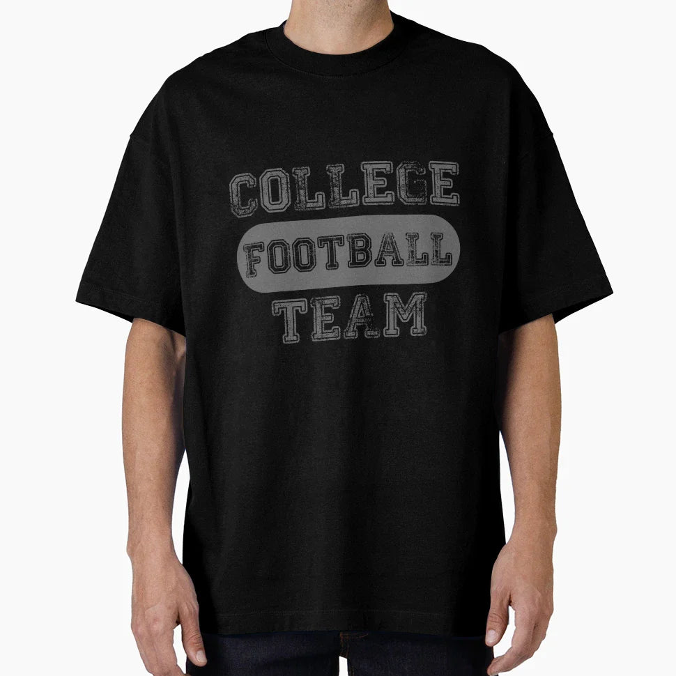 College Football Team T-Shirt - Trendy Graphic for Adults