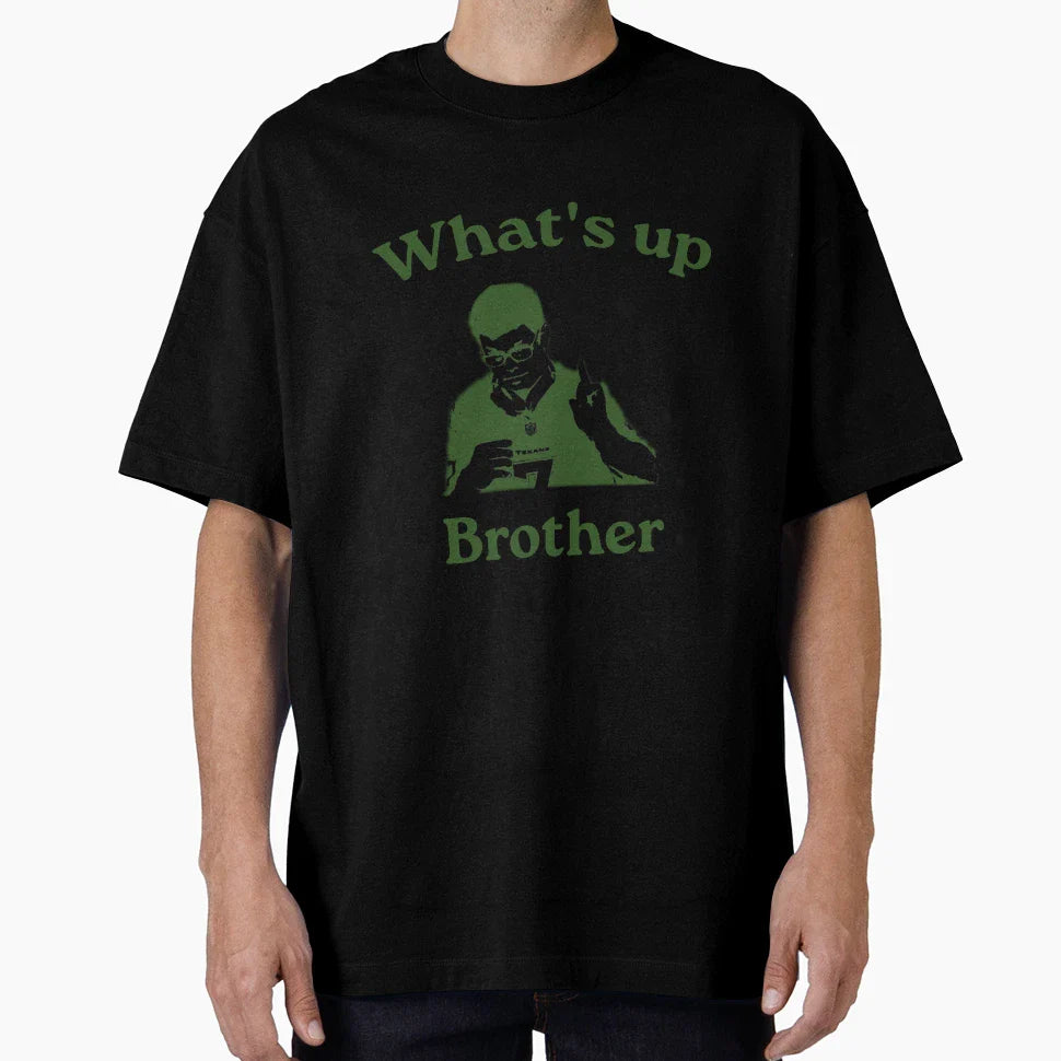 Whats Up Brother Sketch Meme Funny Meme T-Shirt - Trendy Graphic Men Women