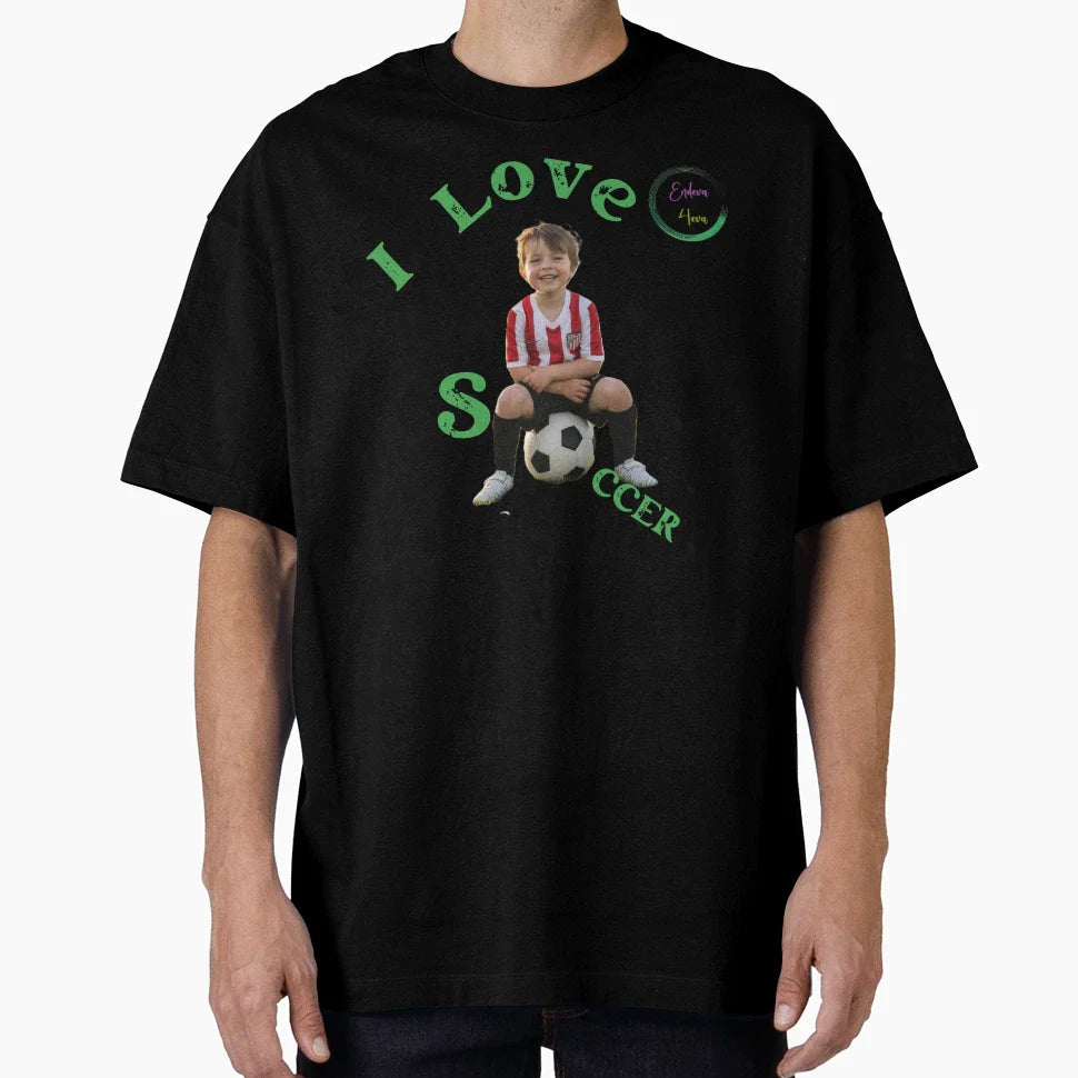 I Love Soccer T-Shirt - Streetwear Style Unisex