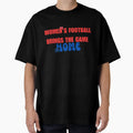 Womens Football T-Shirt - Trendy Graphic for Adults