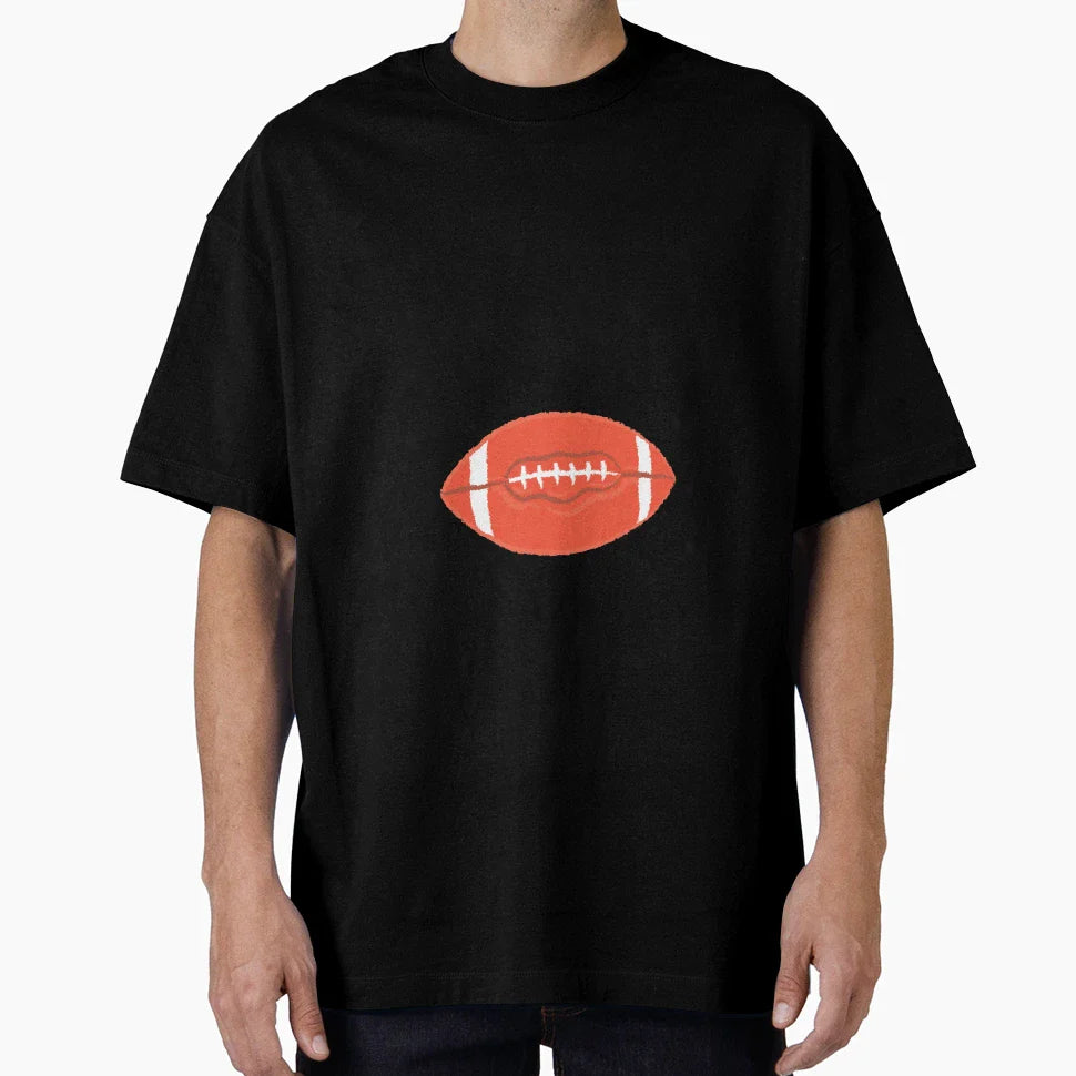 Just Who Loves Football T-Shirt - Aesthetic Graphic Men Women