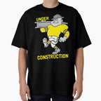 Under Construction T-Shirt - Unique Graphic for Adults