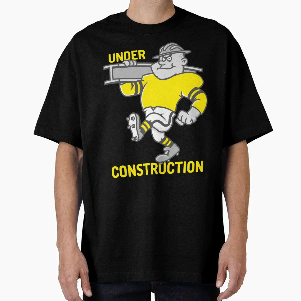 Under Construction T-Shirt - Unique Graphic for Adults