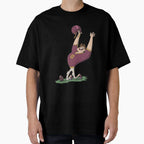 American Football Player Cheers T-Shirt - Graphic Print Men Women