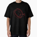 Alphabet Q T-Shirt - Graphic Print Men Women