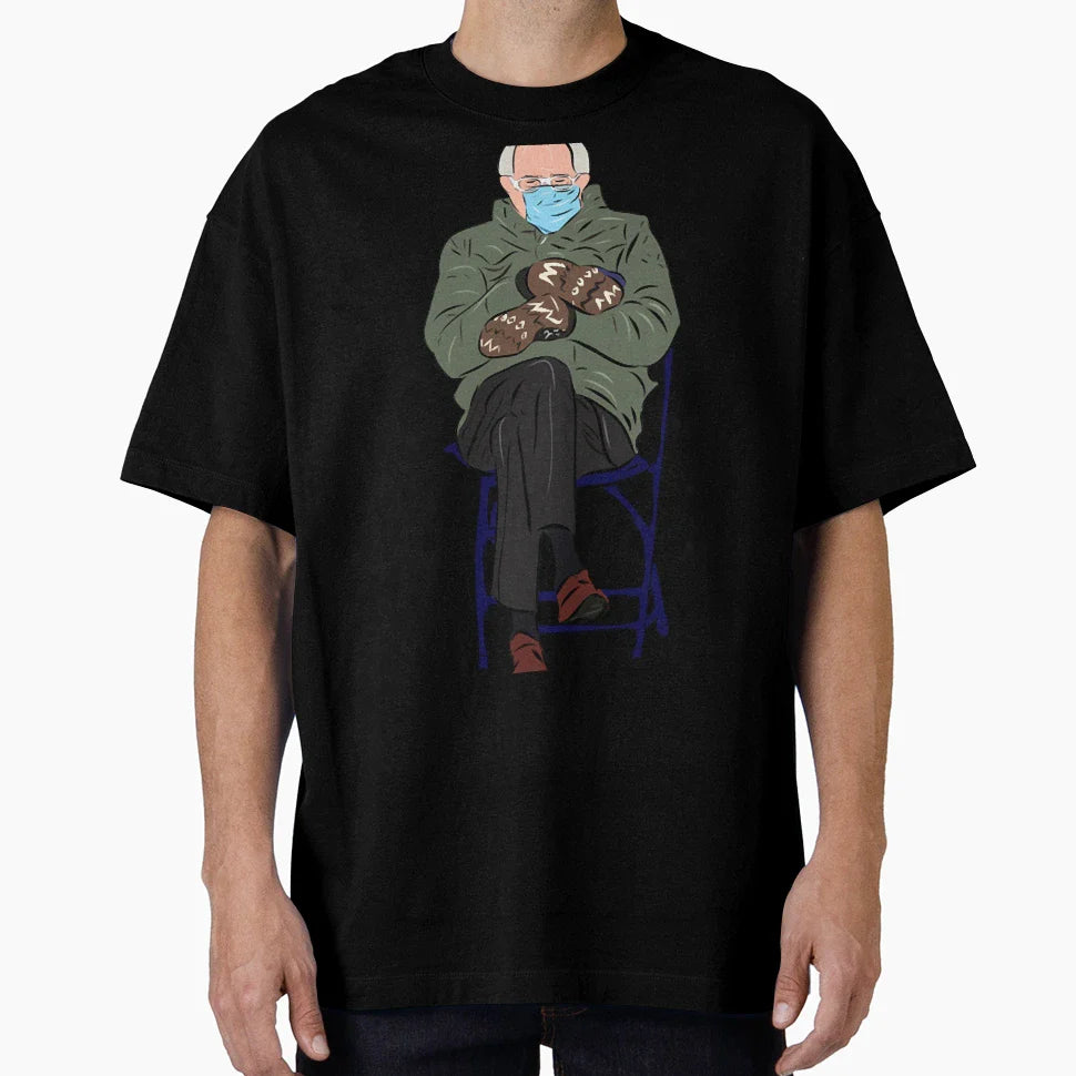 Mittens Bernie T-Shirt - Fun Novelty Design Unisex
