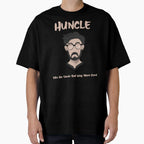 Huncle Humble Dark Haired Alpha Male T-Shirt - Trendy Graphic Unisex