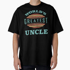 Worlds Greatest Uncle T-Shirt - Unique Graphic Unisex