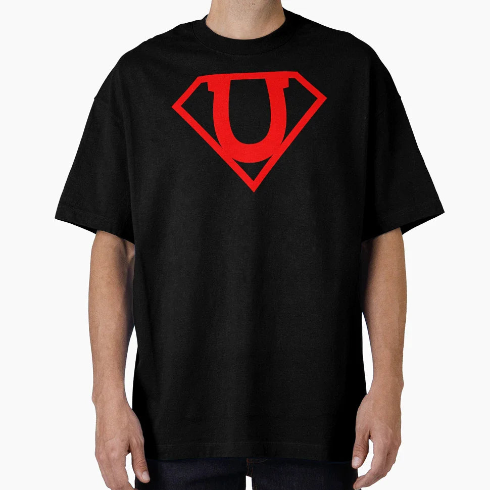 Letter U Super Letter Vol 3 T-Shirt - Graphic Print Unisex