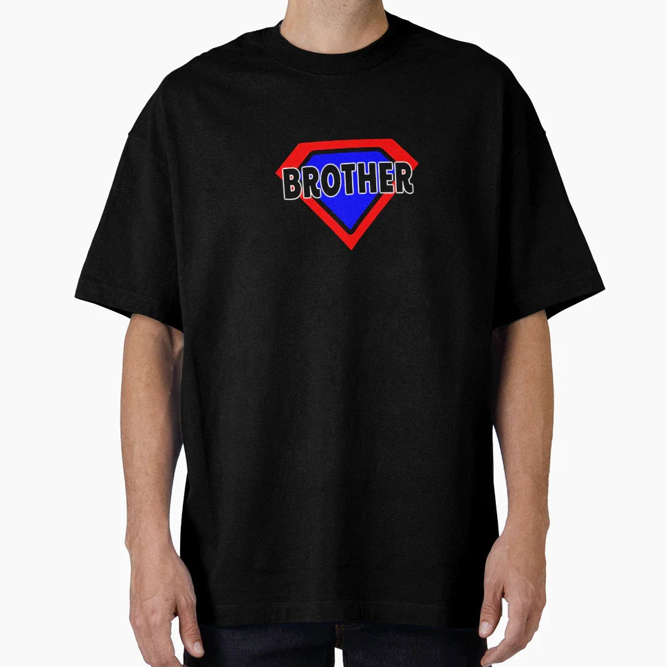 Super Brother T-Shirt - Custom Art Print for Adults