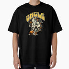 Halloween Uncle Mechanic T-Shirt - Unique Graphic Men Women