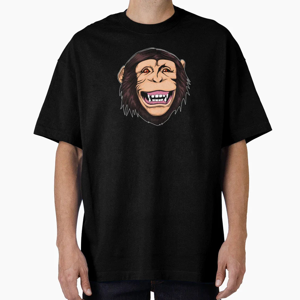 Monkey Uncle Chimpanzee T-Shirt - Trendy Graphic for Adults