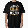 Awesome Uncles Pregnancy Reveal T-Shirt - Fun Novelty Design for Adults