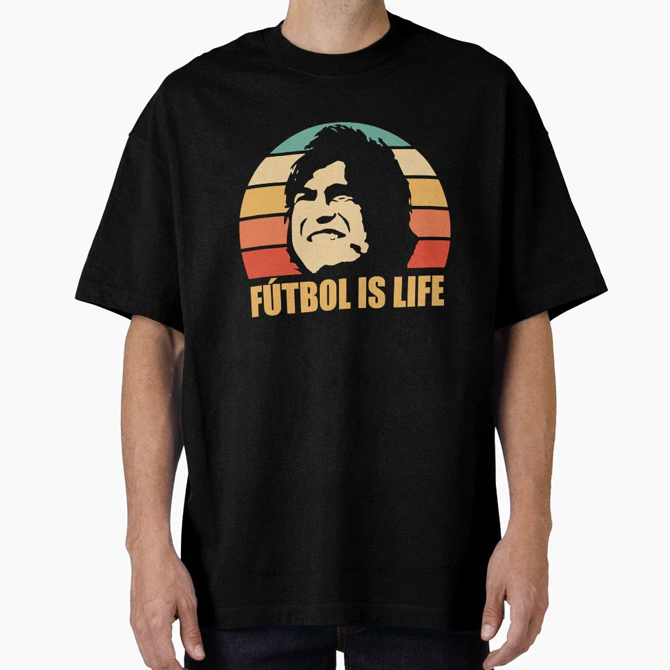 Futbol Is Life 5 T-Shirt - Novelty Apparel Unisex