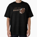 Football Little Sister Biggest Fan Leopard T-Shirt - Graphic Print Unisex
