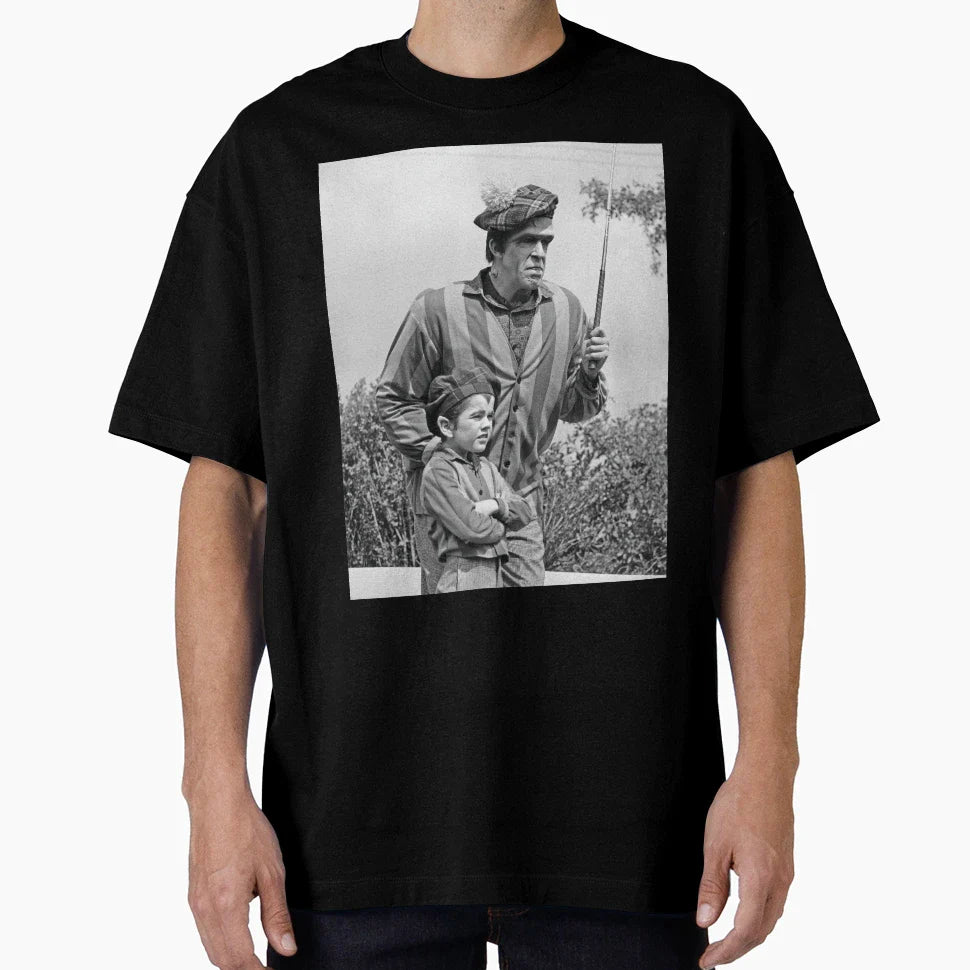 Eddie Munster Herman Munster Golf T-Shirt - Custom Art Print for Adults