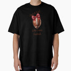 Bow Ball Football Love T-Shirt - Aesthetic Graphic Unisex
