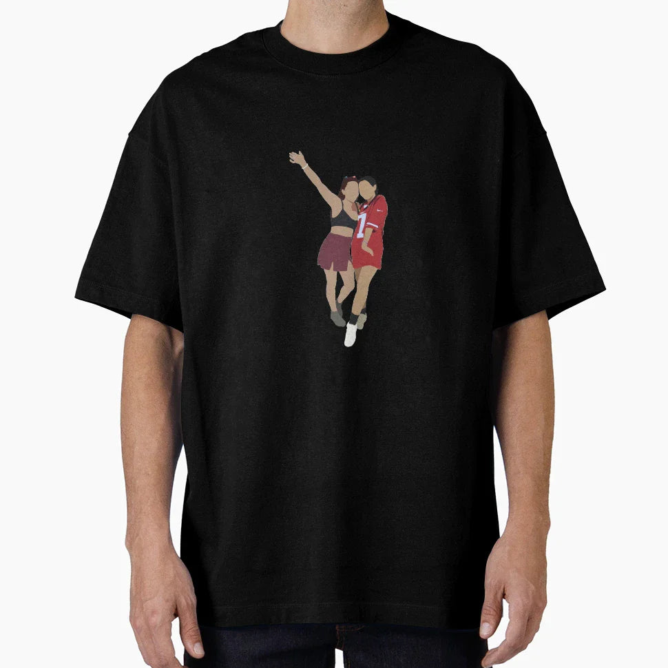 Liv And Maddy T-Shirt - Minimalist Print Unisex