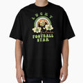 Lucky Future Football Star St Patricks Day T-Shirt - Graphic Print Unisex