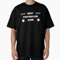 Best Footballer Ever T-Shirt - Minimalist Print for Adults