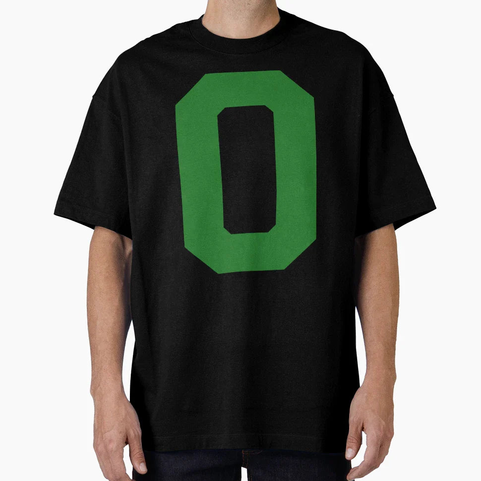Number 0 Green Zero Sports Number 0 T-Shirt - Graphic Print Men Women