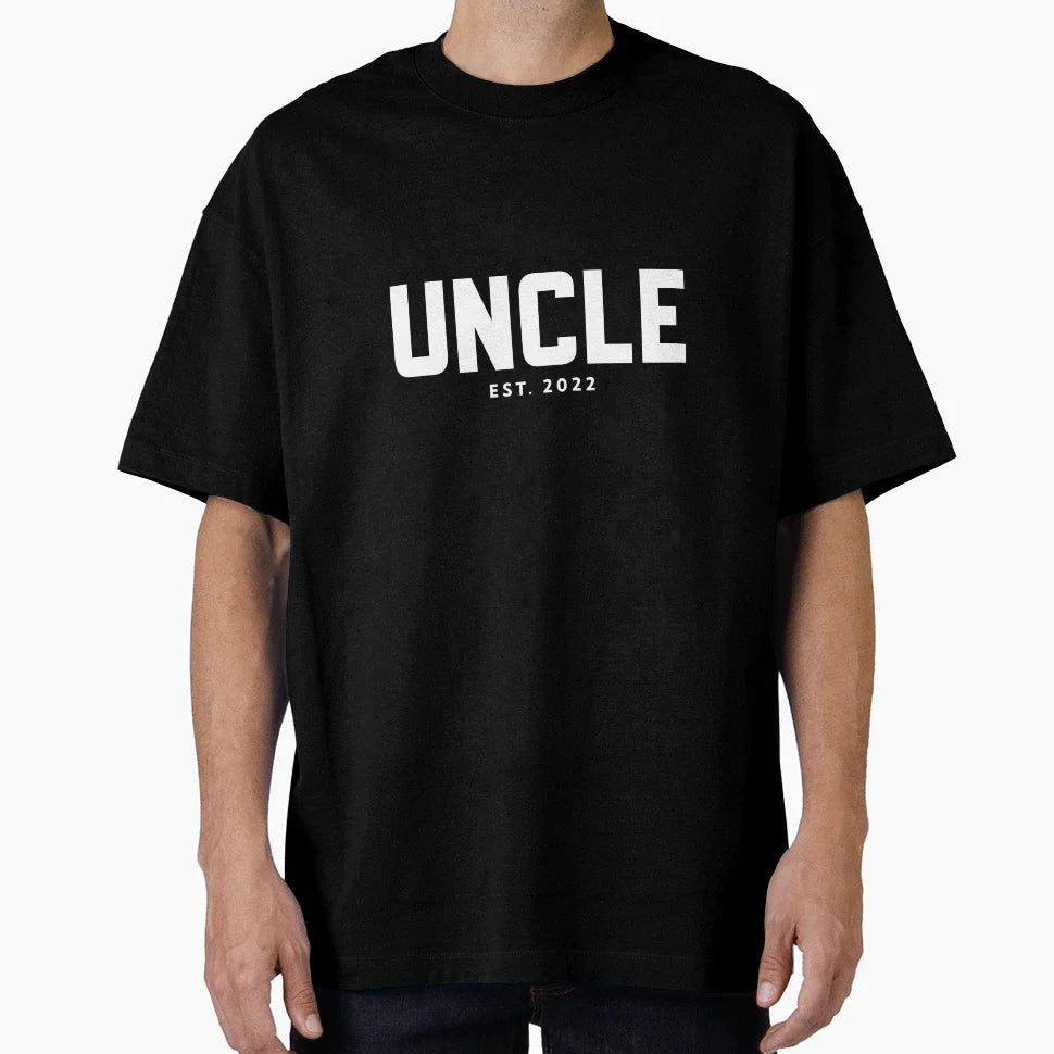 New Uncle 2022 Uncle T-Shirt - Casual Everyday Wear Men Women