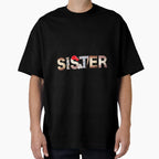 Baseball Sister T-Shirt - Streetwear Style Men Women