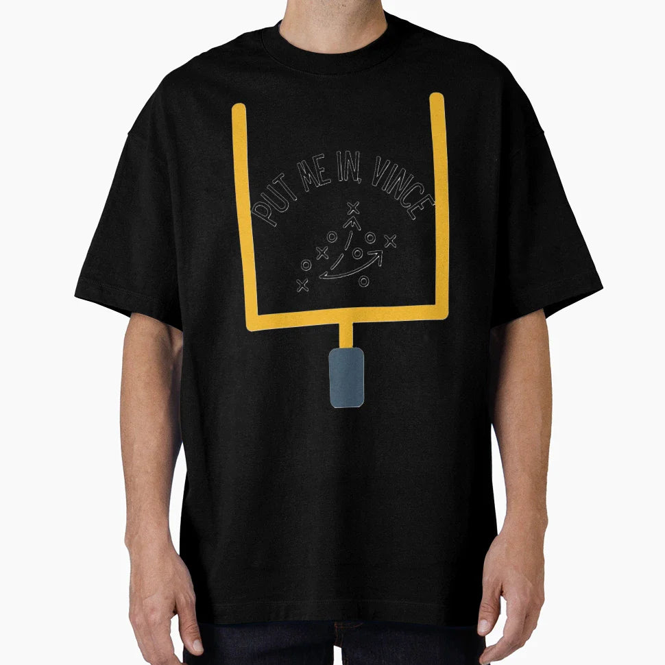 Put Me Vince Xs And Os T-Shirt - Casual Everyday Wear for Adults