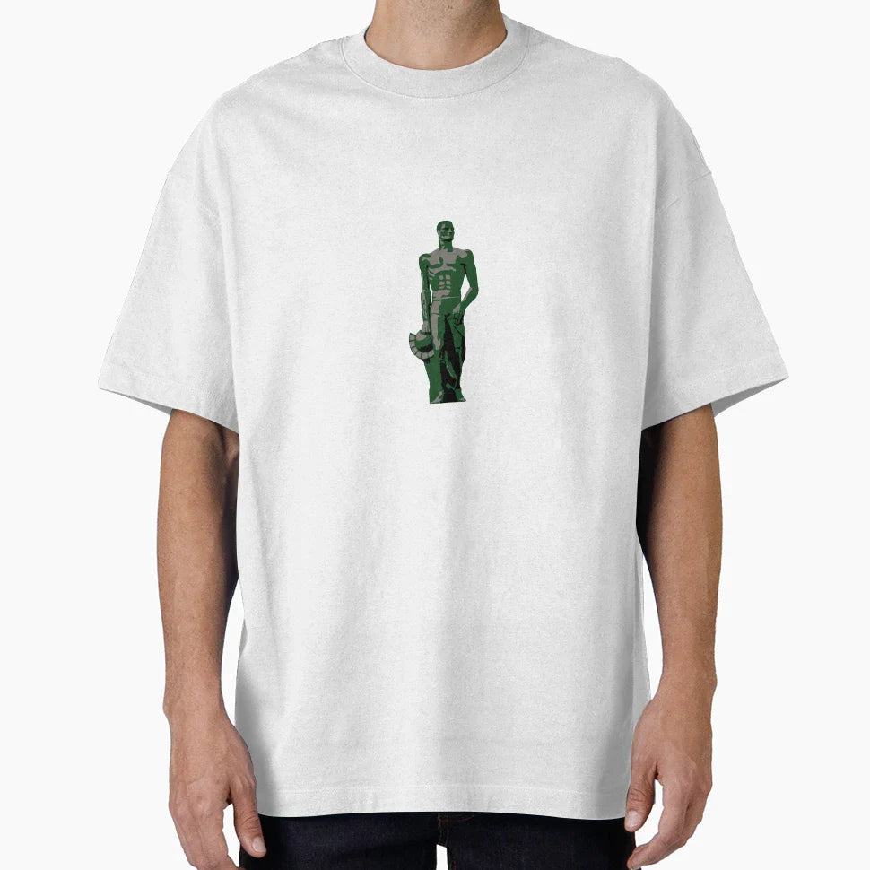 Spartan Statue T-Shirt - Graphic Print Unisex