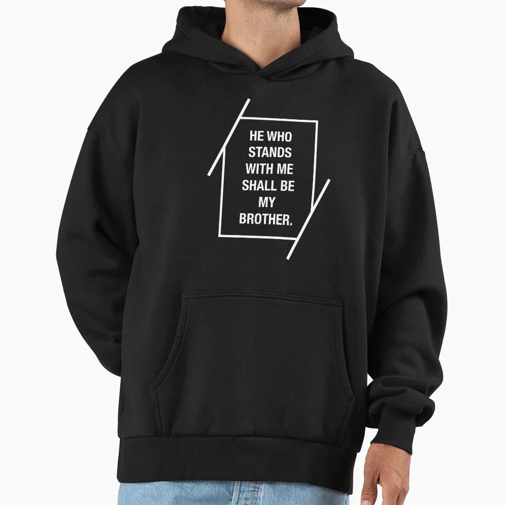 Dawn War Force Commander Hoodie - Minimalist Print Men Women