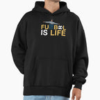 Futbol Is Life Hoodie - Minimalist Print Men Women