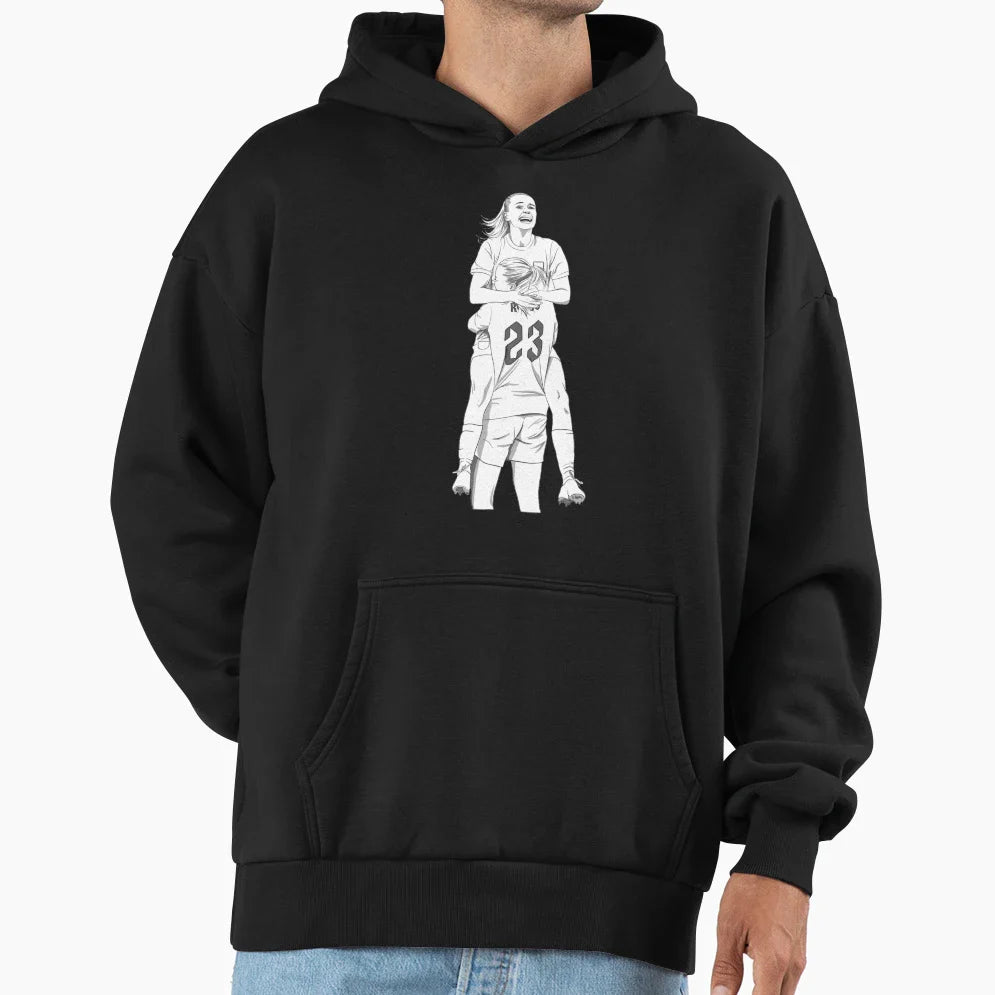 Ella Toone And Alessia Russo Hoodie - Casual Everyday Wear for Adults