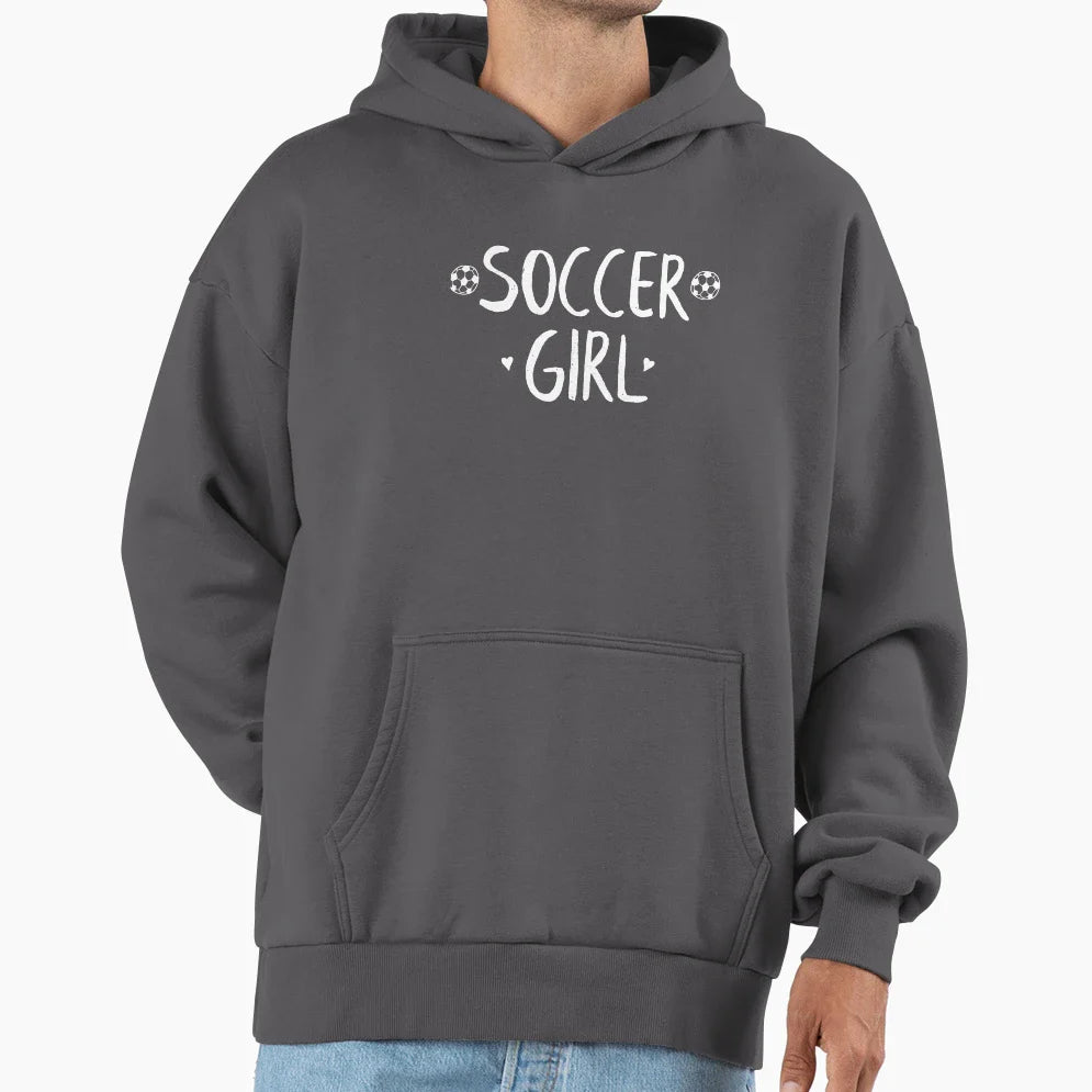 Soccer Hoodie - Graphic Print Men Women