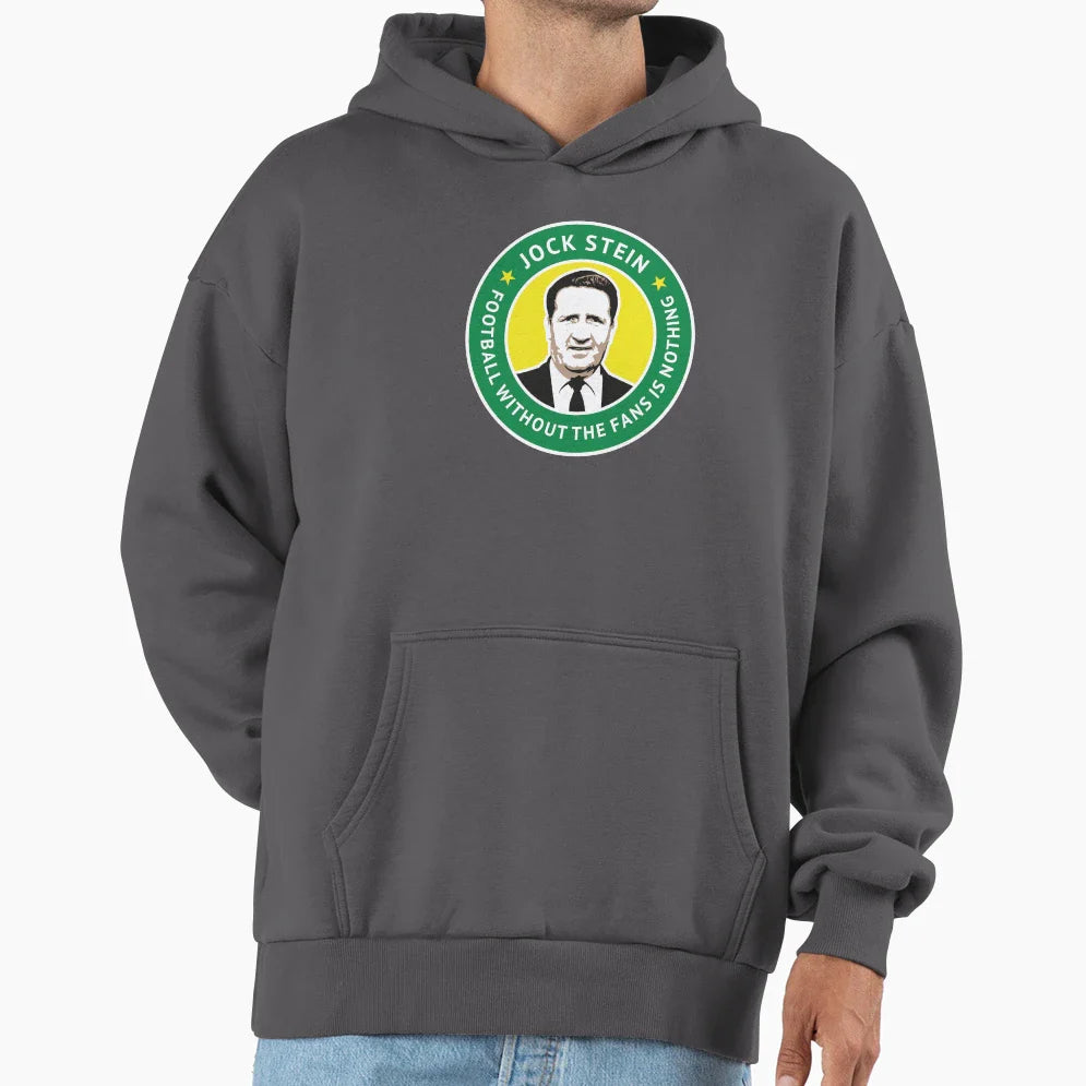 Jock Stein Celtic Hoodie - Casual Everyday Wear for Adults