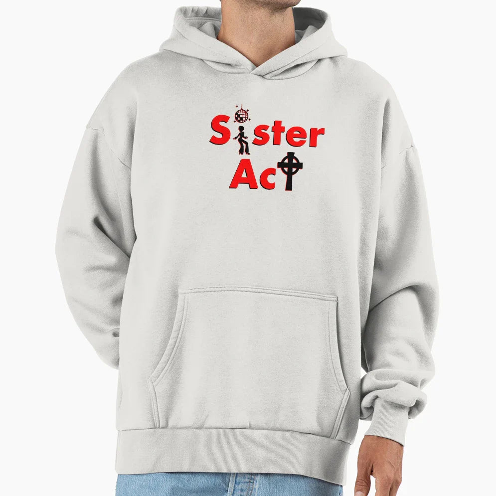 Sister Act Hoodie - Minimalist Print Unisex