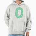 Number 0 Number Zero Numeral Sport 70S Hoodie - Novelty Apparel for Adults